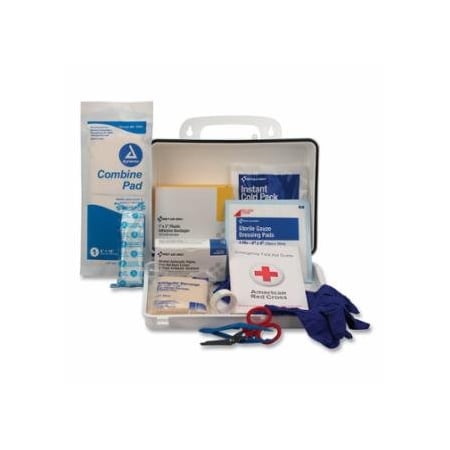 First Aid Only 25 Person Industrial First Aid Kit, Weatherproof Plastic Case, Wall Mount 579-6084