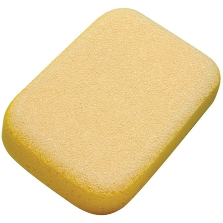 M-D Double-Textured Scrubbing Sponge, 7 in L, 5 in W, Yellow 49156