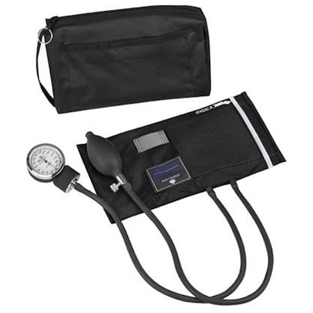 Fitnessfreak MatchMates Aneroid Sphygmomanometer Kit - Black FI636226