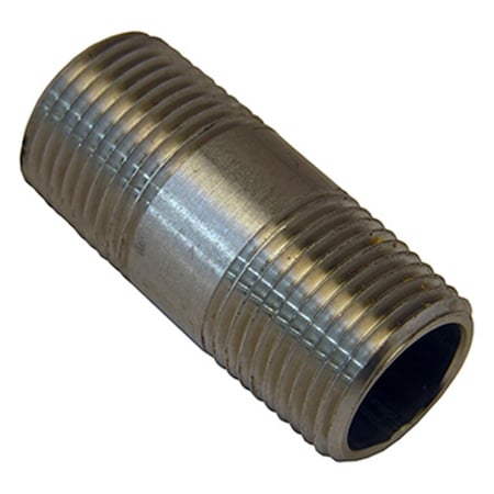 Sterilite 0.375 in. Short Ss Nipple 209795