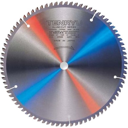Tenryu 12in Alumi-Cut Non-Ferrous Miter /Radial Arm Blade 80T 1in Arbor AC-30580DN