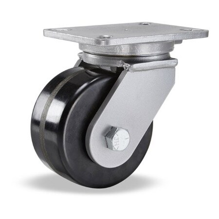 Hamilton Champion Swivel Caster, 6" x 2-1/2" Phenolic Wheel, 3/4" Precision Tapered Bearing S-CH-6PT