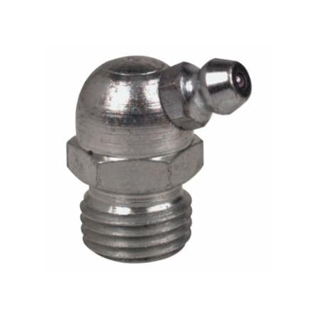 Alemite Hydraulic Fittings, Elbow - 67 1/2 Degrees, 31/32 in, Male/Male, 1/4 in (PTF), 50PK 025-LAGN-1629-B