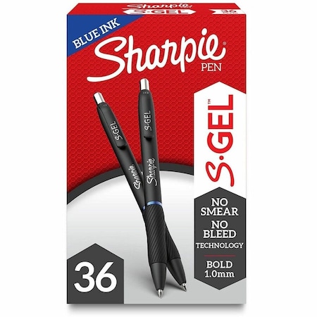 Sharpie Pen, Blue, Plastic, PK36 2096127
