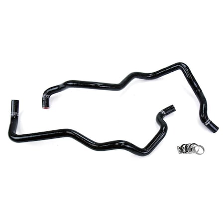 Hps Performance High Temp Reinforced Silicone Heater Coolant Hose Kit, Black,  57-1220H-BLK