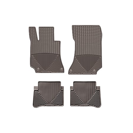 Weathertech Cocoa, Front and Rear All Weather Floor Mats W357CO-W164CO