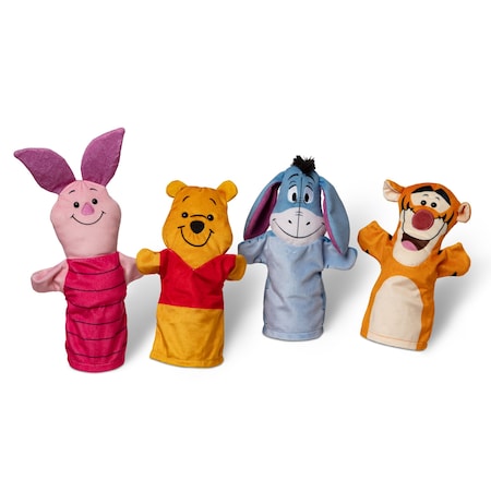 Melissa & Doug Winnie the Pooh, Soft & Cuddly Hand Puppets 51311