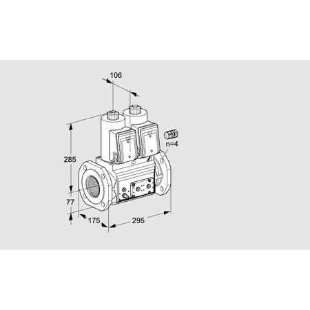 Honeywell Kromschroder VCS665F05NNWR3E/PMPP/PPEP KS88207294