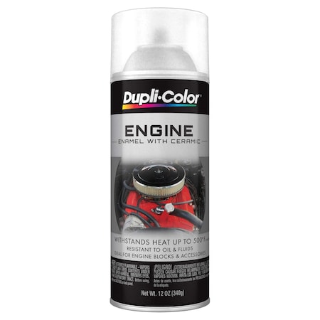 Vht Engine Paint Heat Resistant to 500 Degrees Fahrenheit; Clear; 12 Ounce Aerosol Spray Can DE1636