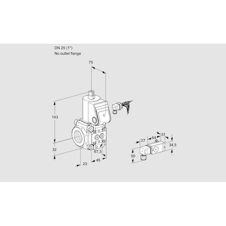 Honeywell Kromschroder VAS125/-R/NW KS88008733