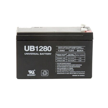 Upg 86449 12 V 8amp SLA Battery, 2PK 8292344