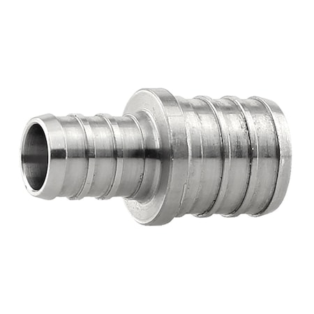 Boshart Industries 3/4 in. PEX X 1/2 in. D PEX Stainless Steel Coupling PE-PS-C0705