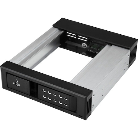 Startech.Com Hot Swap Bay - 5.25 Bay to 3.5 SATA/SAS HSB1SATSASBA