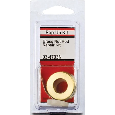 Westlake Pipe & Fittings Horizontal Ball Rod Repair Kit Brass Nut & Clevis 03-4703N