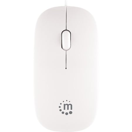 Manhattan Silhouette Optical Mouse White 177627