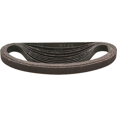 Grizzly 1/2" x 18" A/O Sanding Belt 80 Grit, 10PK T25730