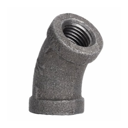Ldr Industries 310 E45-1 ELBOW 1 BLACK 45DEG 501427