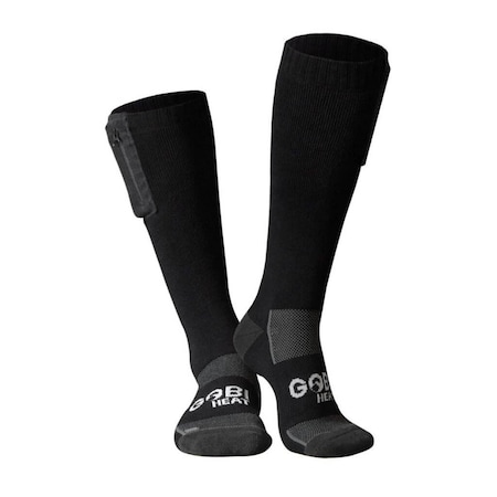 Gobi Heat Tread Heated Socks, Black, L/XL 728614
