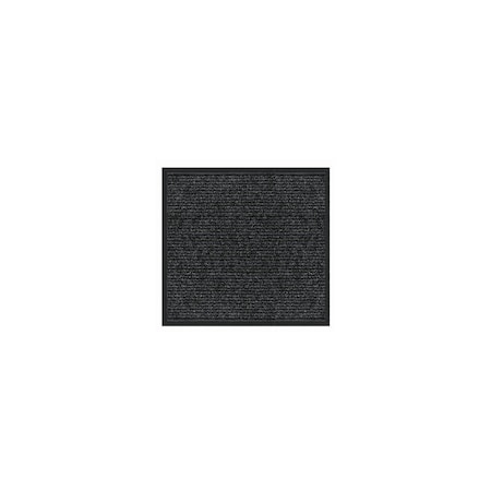 Multy Home Floor Mat Platinum 48in L X 36in W Charcoal Polyester/Vinyl Charcoal MT1005380