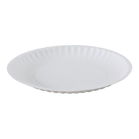 Empress Uncoated Paper Plate 6 in White, 1000PK E30200 00064