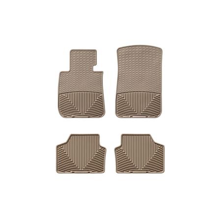 Weathertech Tan, Front and Rear All Weather Floor Mats W61TN-W141TN