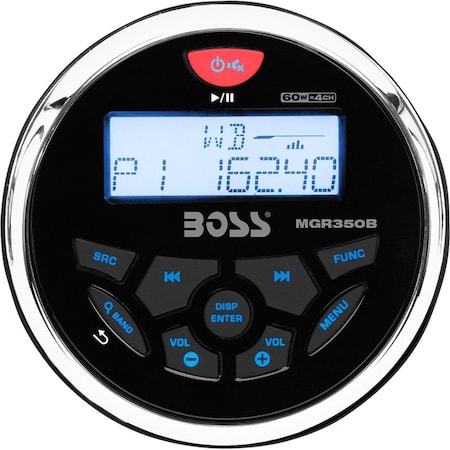 Boss Stereo-Gauge Am/Fm/Mp3/Usb, No MGR350B MGR350B