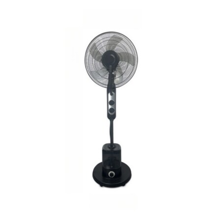 Edendirect 16 in. Pedestal Fan, 3 Speeds, 70 Deg Oscillating, 4L Independent Humidifier, Anti-Dry Burn and Wheels ZRYH-F64