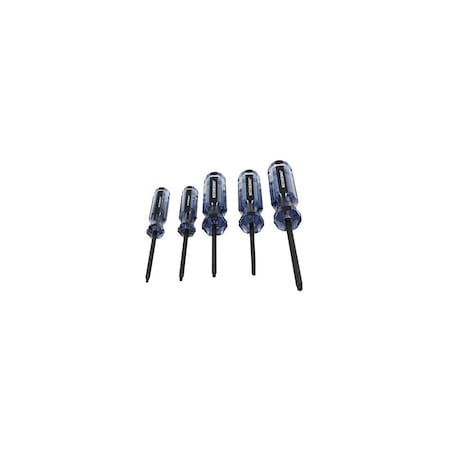 Master Mechanic Screwdriver Set, Torx, 5-Pc. 167488