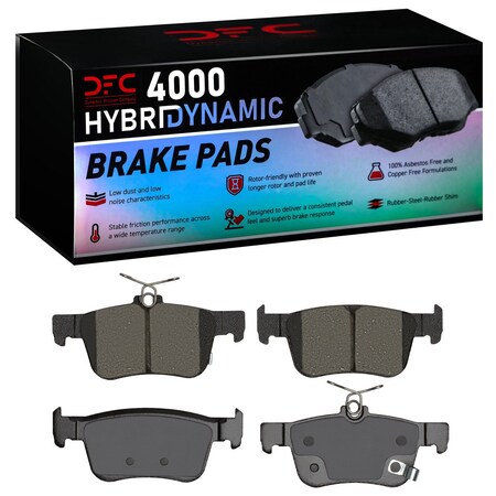 Dfc 4000 HybriDynamic, Disc Brake Pad Set,  4000-1878-00