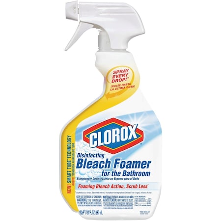 Clorox 30 Oz. Disinfecting Bleach Foamer Bathroom Cleaner 30614