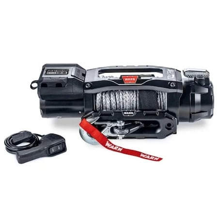 Warn Vehicle Mounted Recovery Winch 12 Volt 12000 Lb Capacity Spydura Synthetic Rope 110512