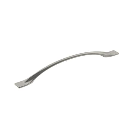 Amerock Uprise 8-13/16 in 224 mm Center-to-Center Satin Nickel Cabinet Pull BP36920G10