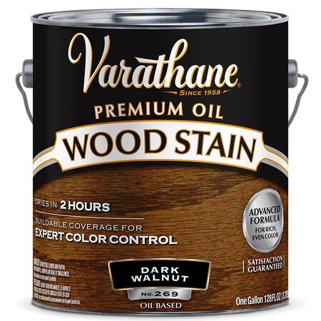 Varathane Gal Dark Walnut Oil-Based Interior Wood Stain 211686