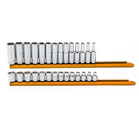 Gearwrench Set Skt Std/Dp Met 3/8Dr 28PC 86540