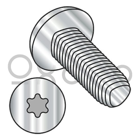 Oxoxo M5-0.8X8 Din7500 CE 6Lobe Pan Thread Roll Screw Full Thd 18 8 StainlessSteel PassivateWax, 1750PK 538209