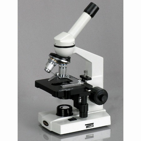 Amscope M220 Monocular LED Compound Microscope 40X-1000X Magnification With 5MP Digital Camera M220C-E5
