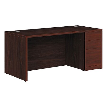 Hon Single Pedestal Desk, 30 in D X 29 1/2 in H, 66 in W X H105897R.NN