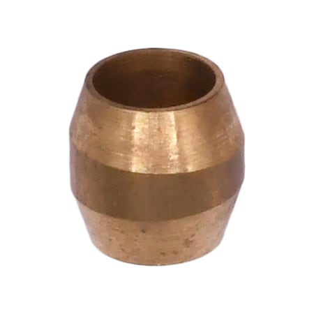 Auveco Brass Compression Sleeves Ferrules 1/8in, 25PK 101