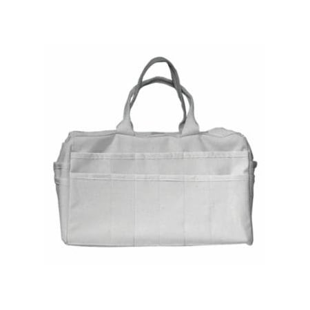Alta Gear 24 Pocket Canvas Tote, 15 in L x 5.5 in W x 8.75 in H, Natural 039-73110