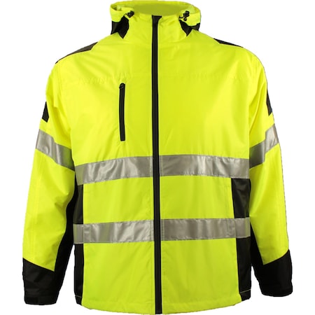 Reflective Apparel ANSI Type R Class 2 Lined Windbreaker 407GT-LB-2X