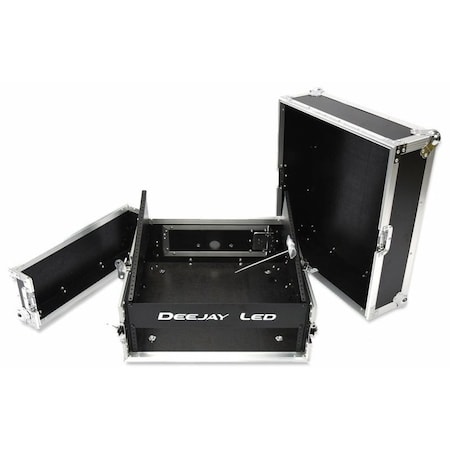 Deejay Led Fly Drive Amplifier Rack Case  10u Space Slant Mixer Rack / 2u Space Vertical Rack TBHM2U