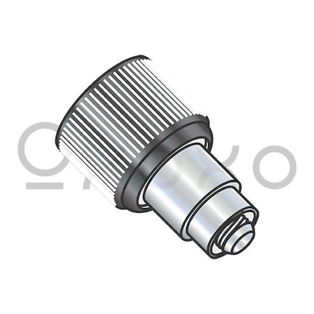 Oxoxo 632X.430X.187 Retractable Captive Panel Fastener Flare In Style Black Finish, 20PK 196286