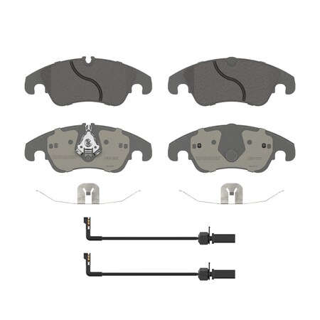Wagner Brake OEX Front Disc Brake Pad Set Premium Semi - Met,  OEX1322