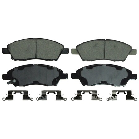 Wagner Brake QuickStop Front Disc Brake Pad Set Ceramic,  ZD1592