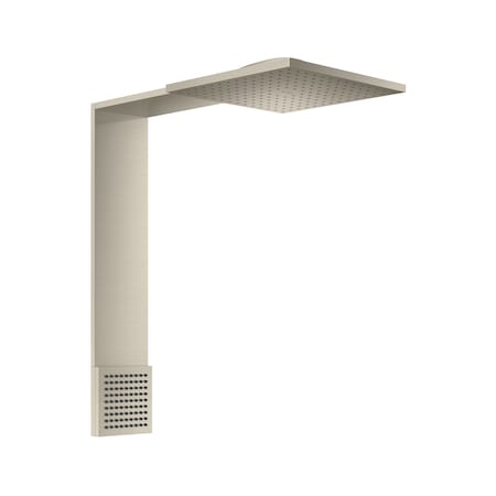 Axor ShowerComposition 2-Jet Showerhead 250/250 and Shoulder Shower, 1.75 GPM in Brushed Nickel 12796821
