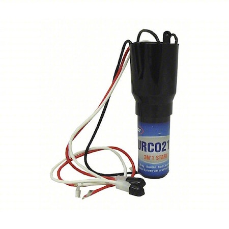 Supco Relay Capacitor Overload, 1/3HP-1/2HP URCO210