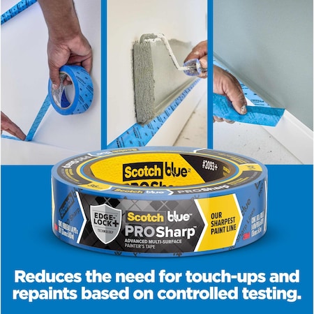 3M Painter'sTape, Crepe, Blu, 60ydL, 1-7/8inW 50585
