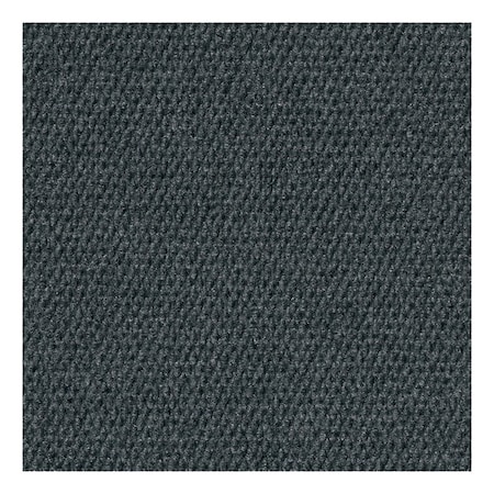 Fanmats Tile Flooring, 18 in L, 18 in W, Titan Pattern, Rubber, Matte Black MM7010