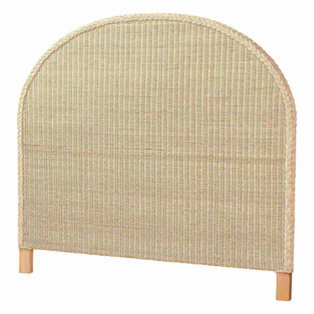 Bali & Pari Lanica Japandi Sun Bleached Rattan Queen Size Standalone Headboard 248-13731-ZORO