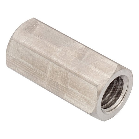 Zoro Select Female-Female Hex Adapter NUT72012EFXM8C